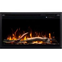 Aflamo 3D elektrisk peisinnsats 35" (90 cm)