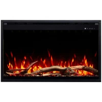 Aflamo 3D Elektrisk Peisinnsats 31" (80 × 60 cm)