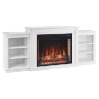 ArtiFlame Vogue AF28S i Hvit - Elektrisk Peis