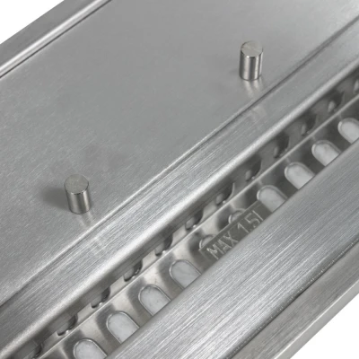 Deluxe brannkar i rustfritt stål med 1,5 L kapasitet