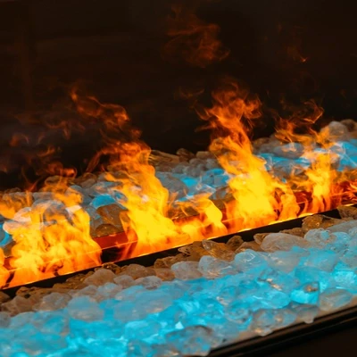 Faber e-MatriX Linear 1300-400 I Faber e-MatriX Linear 1300-400 I Lang og Smal Vanndamp Peis