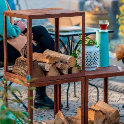 Oppbevaring av ved fra RedFire