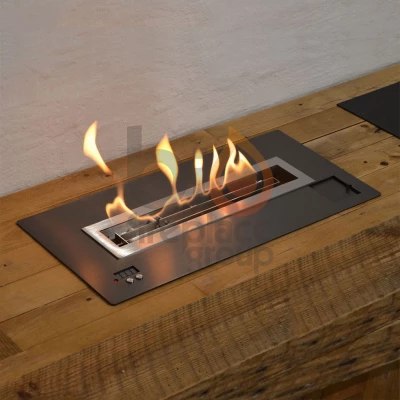 Automatisk kvadratisk fjernstyrt brannkar (4,6L - 40 cm)