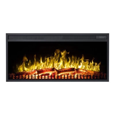 102cm innebygget elektrisk peis med LED LED Klassisk innebygd elektrisk peis - 102cm