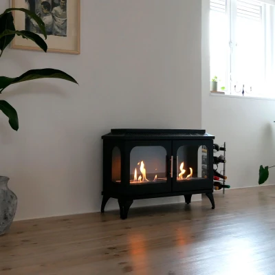 ScandiFlames Atlanta Dobbel biopeis Atlanta Double av ScandiFlames