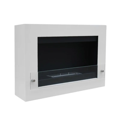 Nebraska Hvit - Biopeis i stilrent design med glass Nebraska Hvit - Biopeis i stilrent design med glass