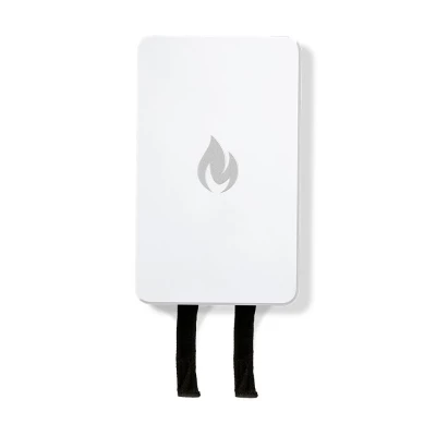 Nordic Flame brannteppe i hvit designboks