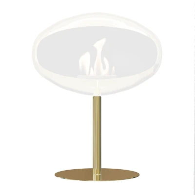 Cocoon Pedestal Fot i Polert messing fra Cocoon Fires Poleret Messing Fot til Cocoon Pedestal biopeis