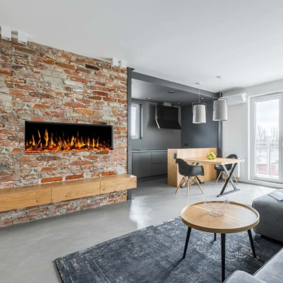 Aflamo Diamond 165 cm elektrisk peis