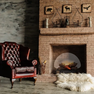 Dimplex Optiflame Logset 20' frittstående dekorativ elektrisk peisinnsats for eksisterende peiser