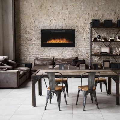 Dimplex Prism 34" - Elektrisk peis for montering på vegg eller innebygd i vegg