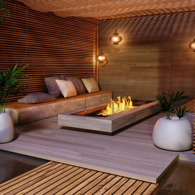 EcoSmart Fire Linear 65 biopeis byggekit