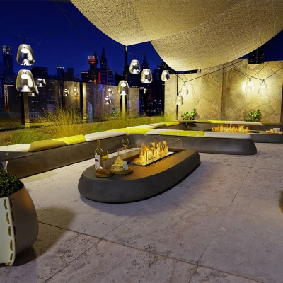 EcoSmart Linear 50 Fire Pit innbyggingskit