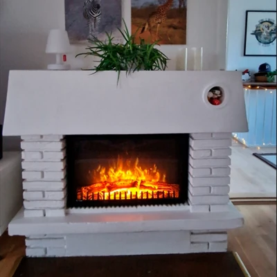 Innebygd Elpeis 67cm LED Klassisk innebygd elektrisk peis - 67cm
