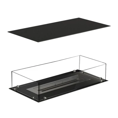 Foco Four 800 - 4-sidig biopeis til innebygging i en vegg