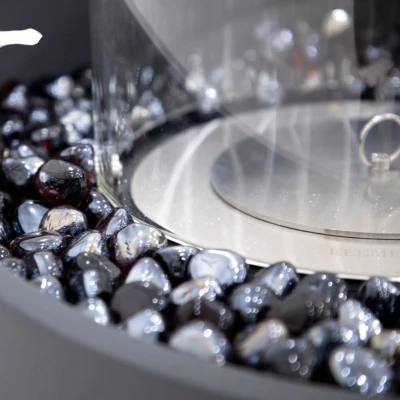 TORRE bioetanol ildsøyle M – Skifer Svart