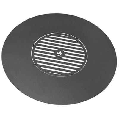 Rist til grillplate Grillplate med rist