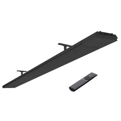 Heatstrip Design 3200 i svart med fjernkontroll | Kjøp på nett nå Design 3200 Heatstrip watt fjernkontroll