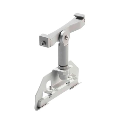 Brakett for montering av Heatstrip Design på en wire Grå monteringsbrakett for Design terrassevarmer