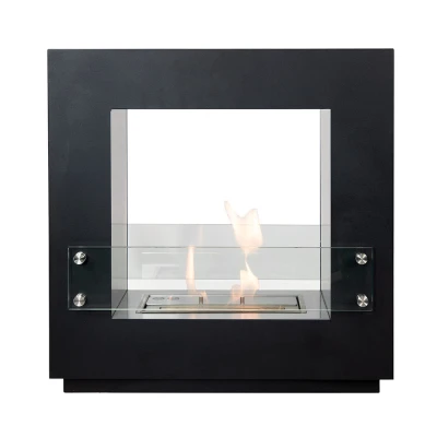 Sort 2-sidig frittstående biopeis