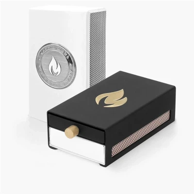 Fyrstikker i eske – Sort Fyrstikker i eske – Sort