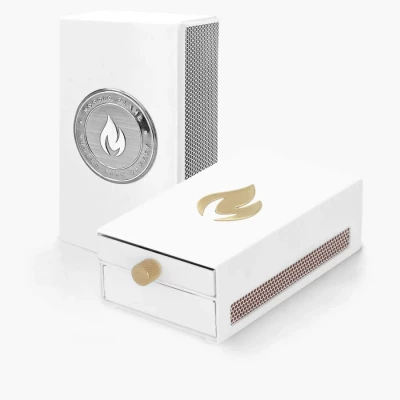 Fyrstikker i eske – Hvit