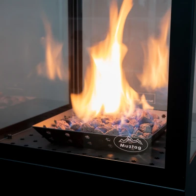 Lavastein til Muztag gasspeiser