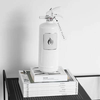 Nordic Flame Hvit Brannslukningsapparat Classic 2 kg