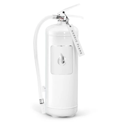 Nordic Flame brannslukningsapparat 6 kg - Hvit Klassisk