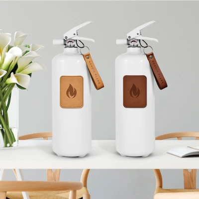 Nordic Flame Brannslukningsapparat 2 kg - Hvitt Lyst Skinn