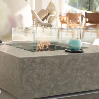 MANHATTAN bioetanol ildbord – Grå