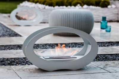 Oval - biopeis til bord | Biopeiser Shop Oval bioetanol bordpeis for innendørs og utendørs bruk