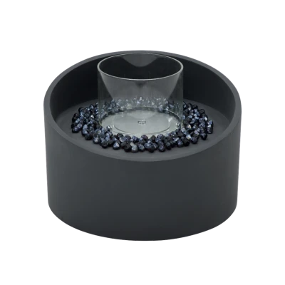 TORRE bioetanol ildsøyle – Skifer Svart