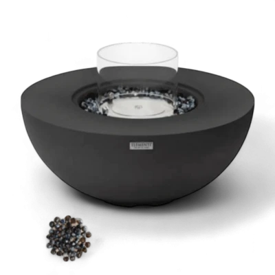 ROCA bioetanol ildbord – Skifer Svart