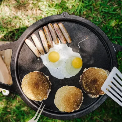 Støpejerns stekeplate topp - liten Solo Stove