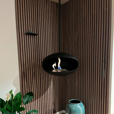 Svart Cocoon Aeris med svart stang  fra Cocoon Fire Svart Cocoon Aeris fra Cocoon Fire med svart stang