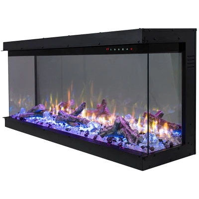 Superb 33 Elektrisk Peis – LED, 5 Farger, Veggmontert Superb 33 Elektrisk Peis – Veggmontert med 5 Justerbare LED Flammefarger