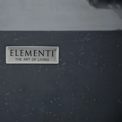 MANHATTAN bioetanol ildbord – Skifer Svart