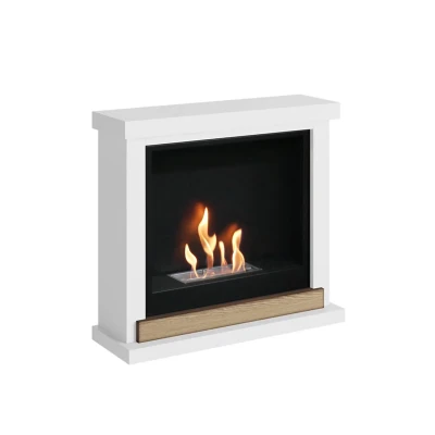 Skagen Hvit Biopeis – moderne og stilrent design. Skagen Hvit Biopeis peis i moderne og stilren design