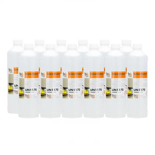 Rask levering av bioetanol 12 liter bioetanol med rask levering
