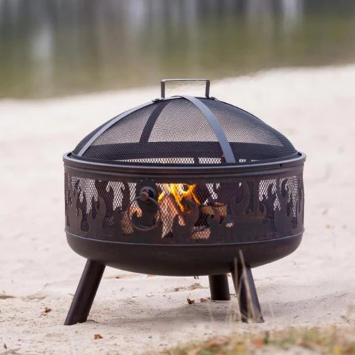 Bålfat med grill og gitter Bålfat med grill