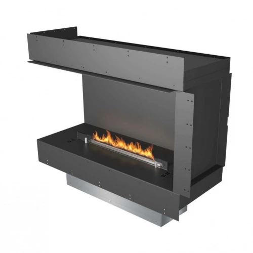 Forma 1000 Left Corner to-sidig biopeis | Planika Fires Planika biopeis Forma 1000 Left Corner