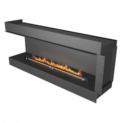 Forma 1800 Left Corner to-sidig biopeis | Planika Fires Planika biopeis Forma 1800 Left Corner