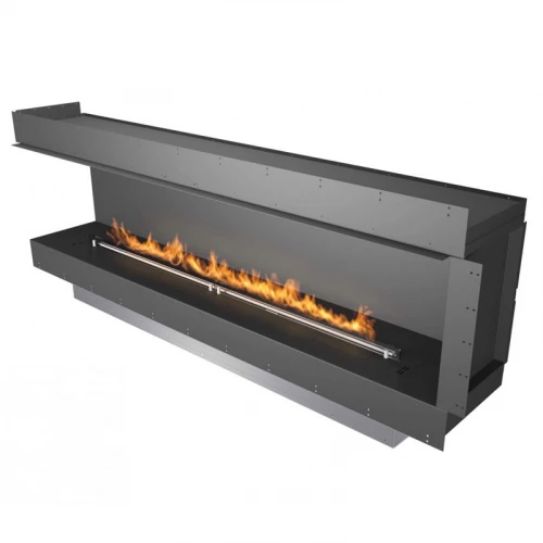 Forma 2300 Left Corner to-sidig biopeis | Planika Fires Planika Fires Forma 2300 Left Corner