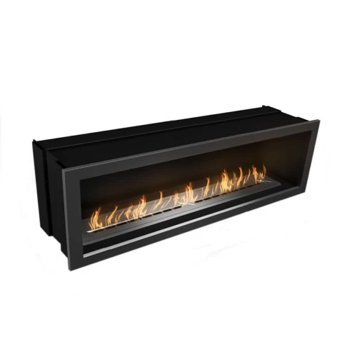 Icon Fires Slimline Firebox SFB1350 - stål | Biopeiser Shop Slimline Firebox SFB1350 biopeis fra Icon Fires i stål