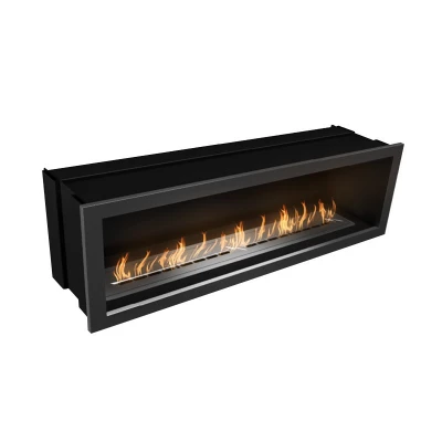 Slimline Firebox SFB1100 biopeis fra Icon Fires i stål