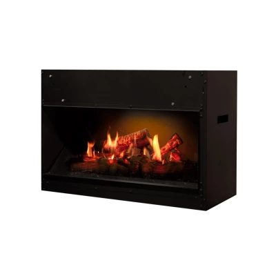 Dimplex Opti-V Single - 76 cm bred 1-sidig innebygd elektrisk peis med Opti-V teknologi