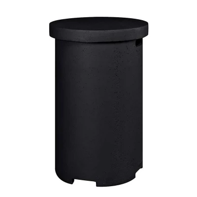 Kapsling i fargen svart