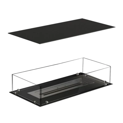 Foco Four 800 - 4-sidig biopeis til innebygging i en vegg