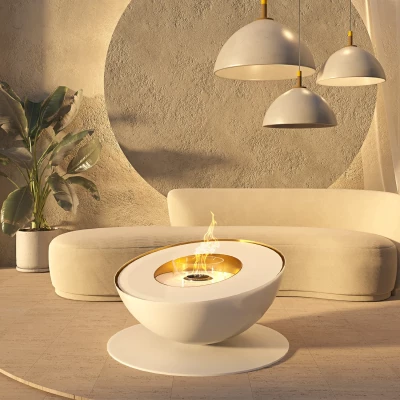 Mileto - Hvit Frittstående Biopeis